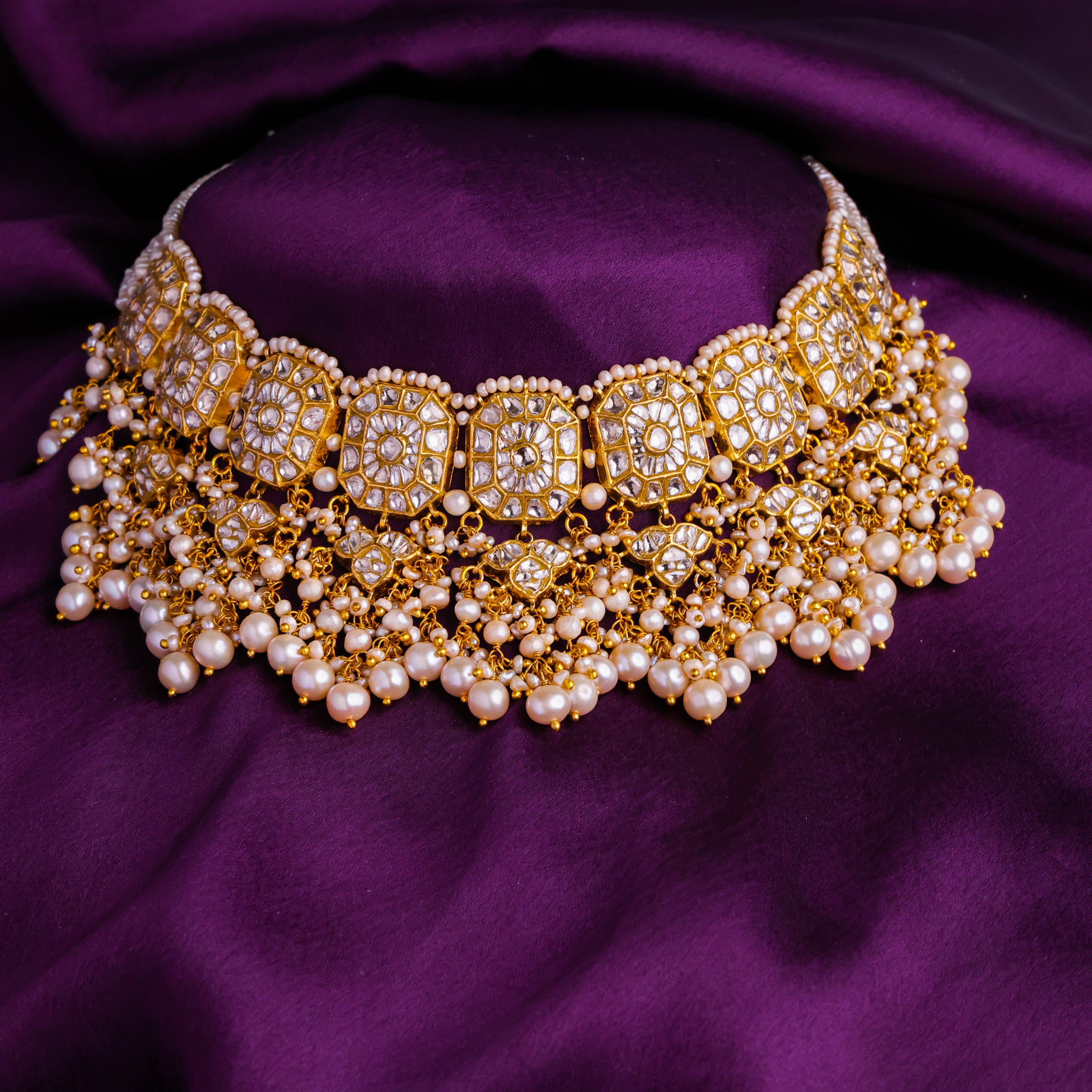 Adhya Polki Necklace