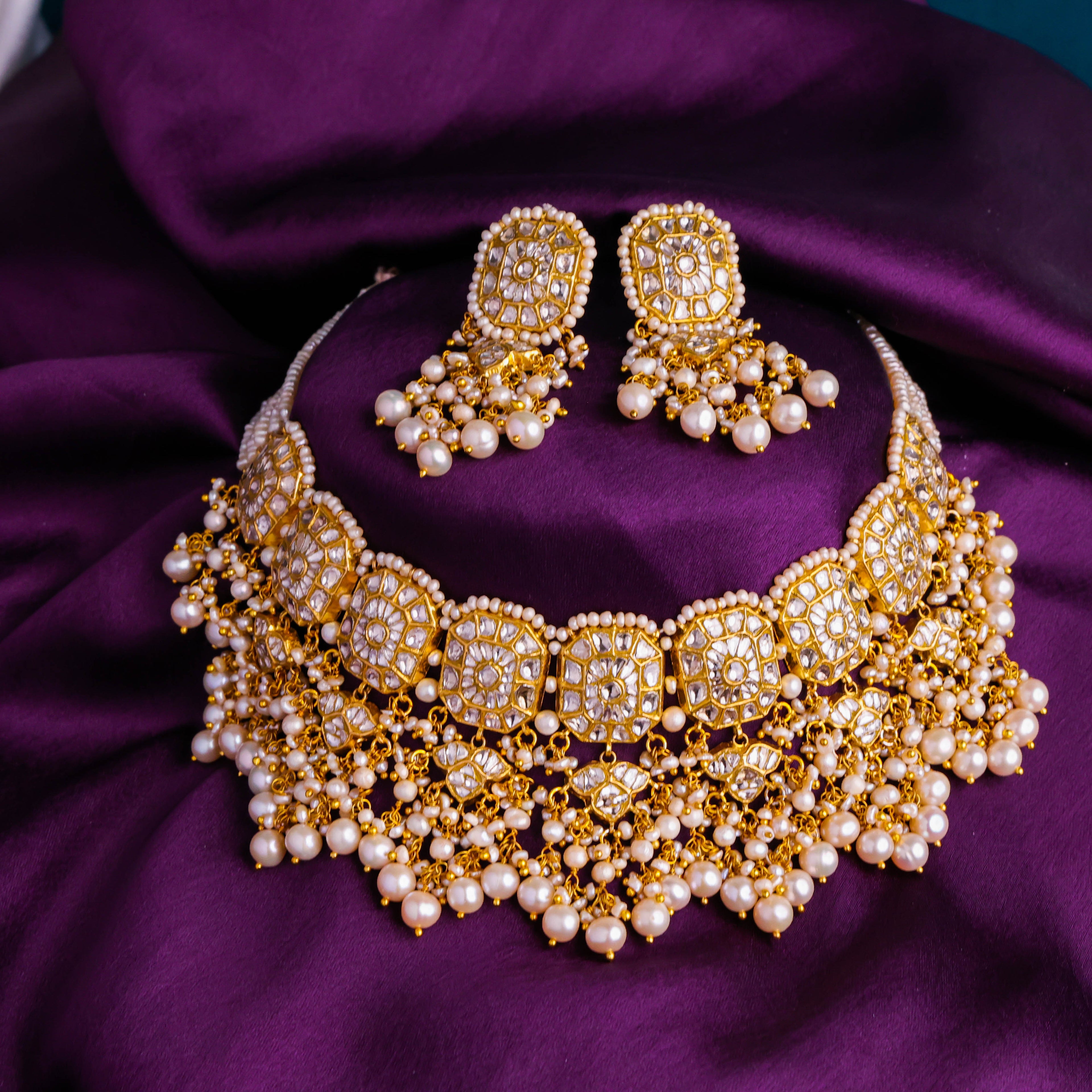 Adhya Polki Necklace