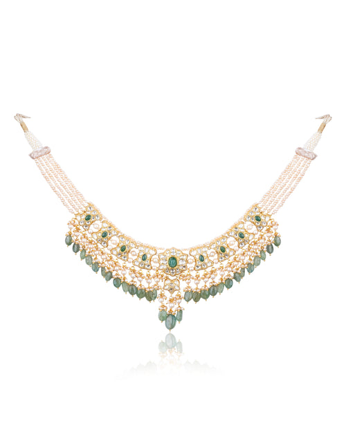 Misbha Polki Necklace