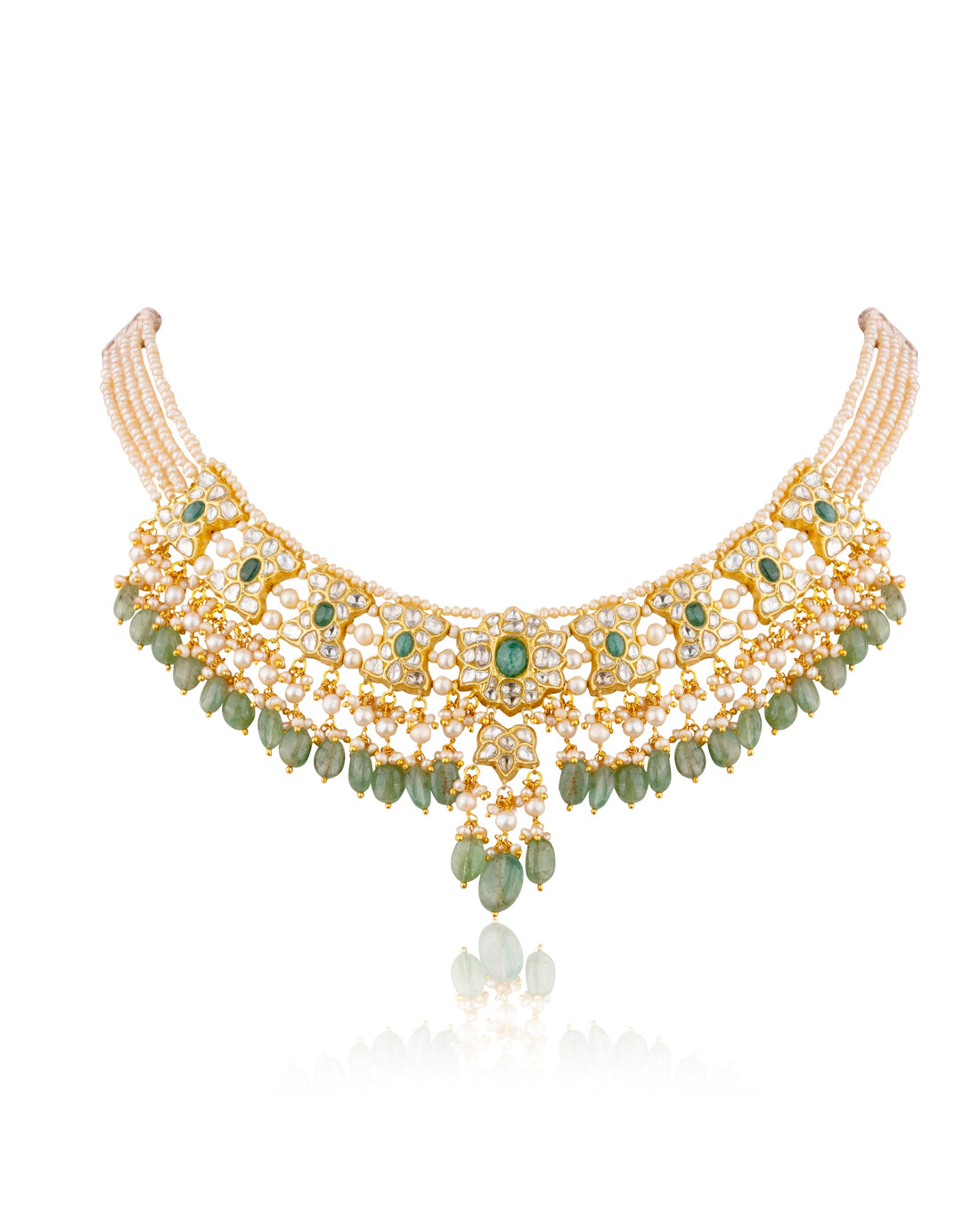 Misbha Polki Necklace