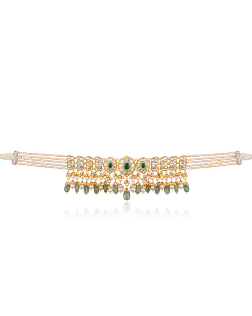 Adhvita Polki Choker