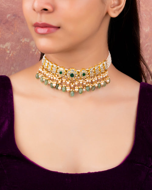 Naomi Polki Necklace