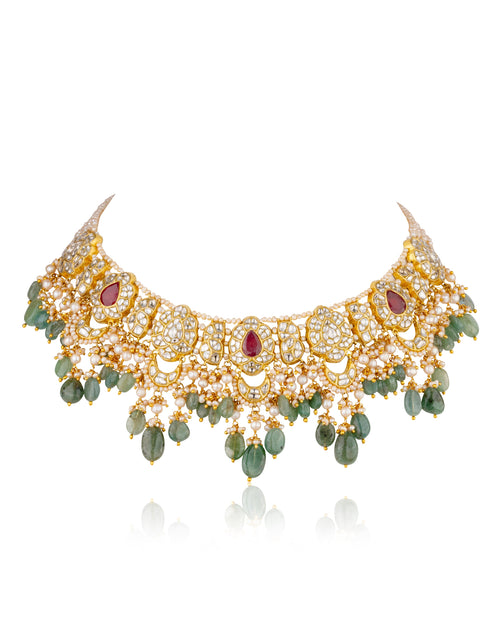 Farha Polki Necklace