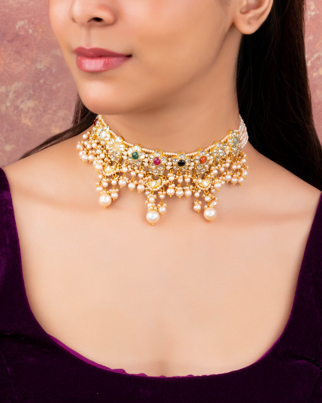 Brishti Polki Choker