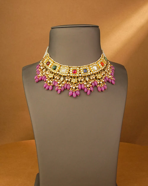 Misha Polki Necklace