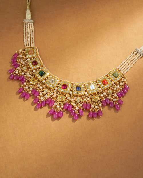 Misha Polki Necklace