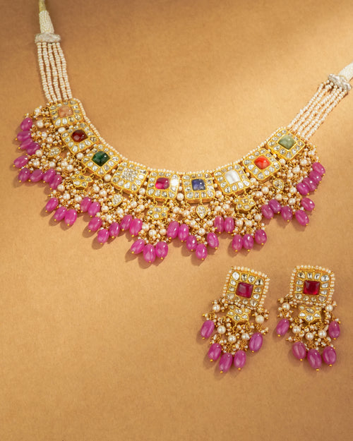 Misha Polki Necklace