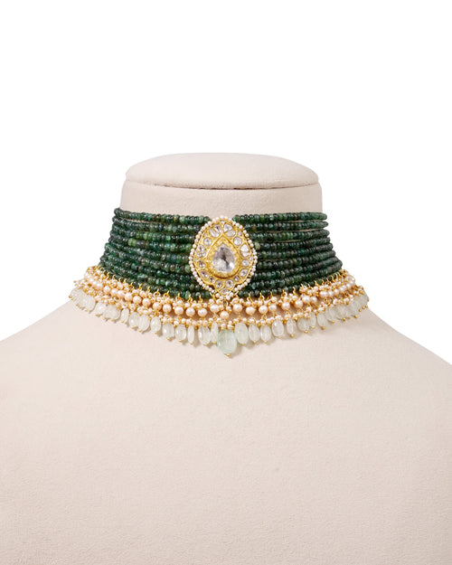 Ishika Polki Bead Choker