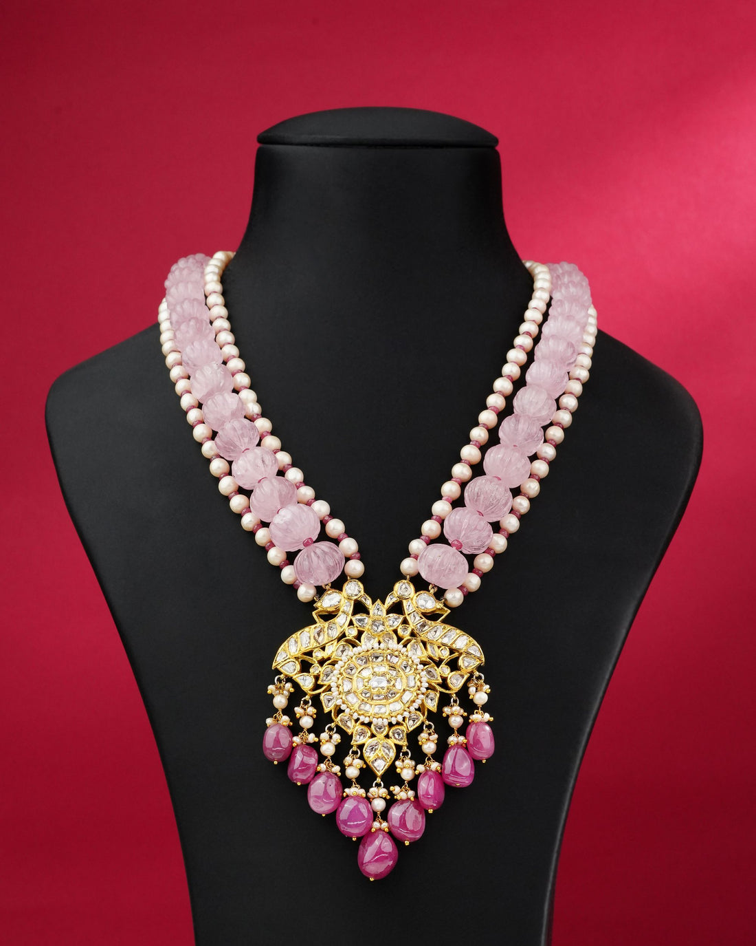 Rupa Polki Bead Pendant