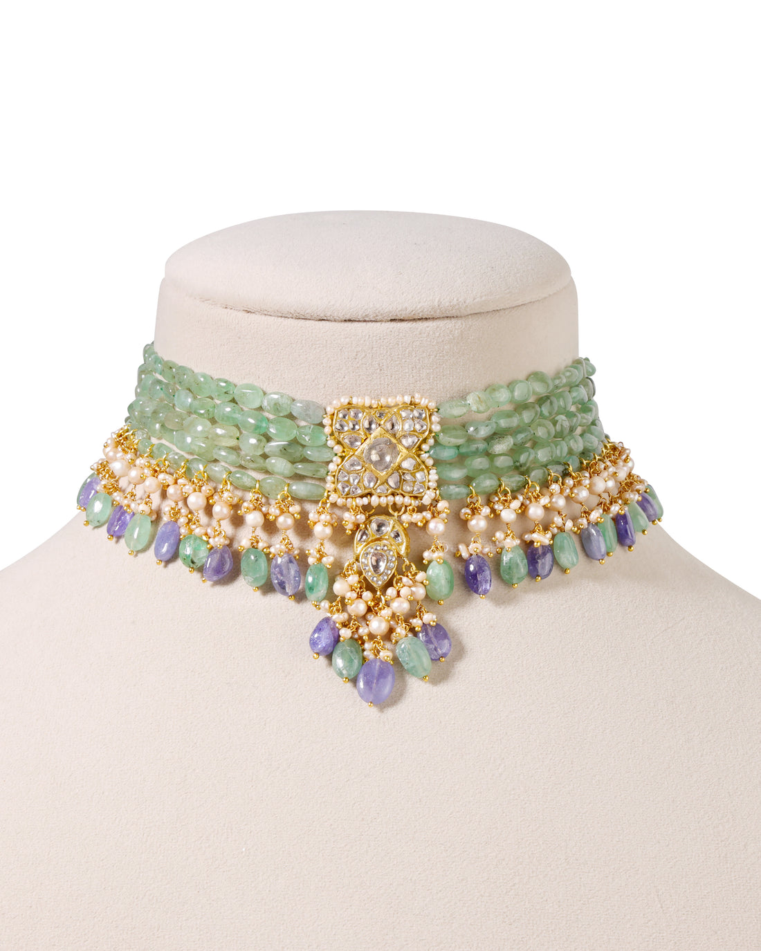Liv Polki Bead Choker