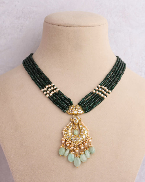 Kimza Polki Bead Pendant