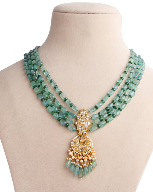 Saivi Polki Bead Pendant