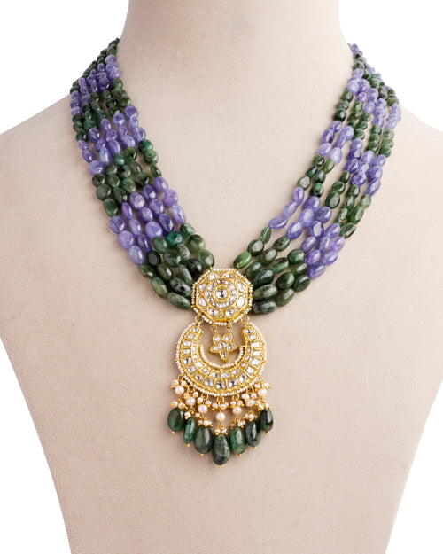 Mrinalini Polki Bead Pendant