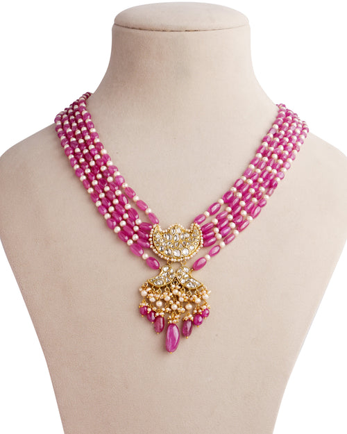 Sahita Polki Bead Pendant