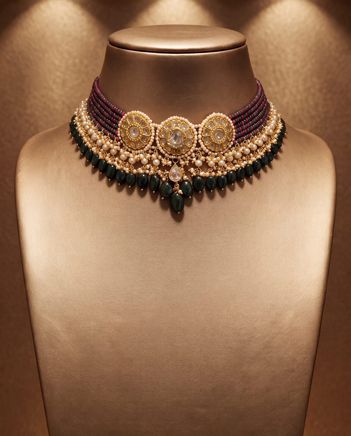 Falak Polki Bead Pendant