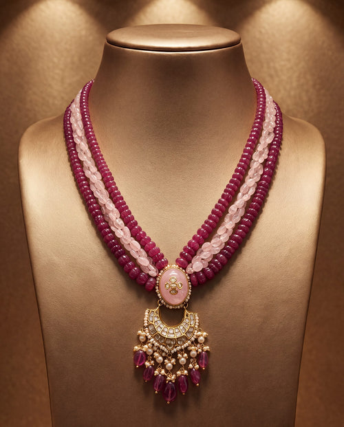 Vedanti Polki Bead Pendant