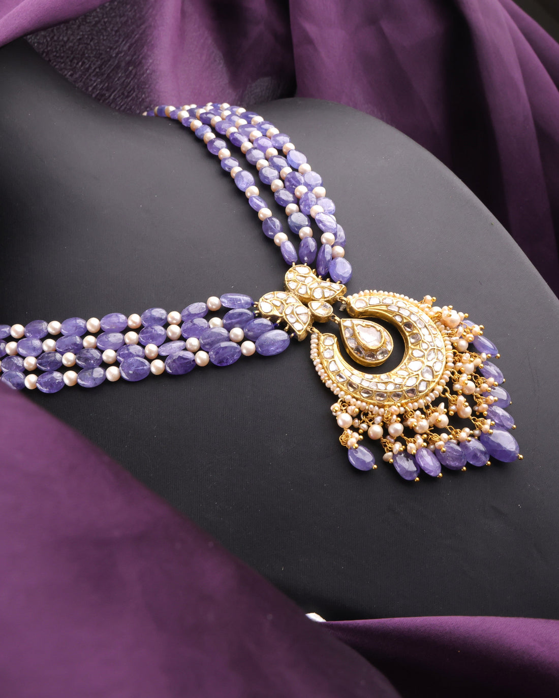 Latasha Polki Bead Pendant