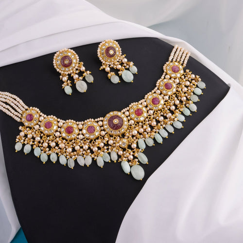 Kaveeta Polki Necklace