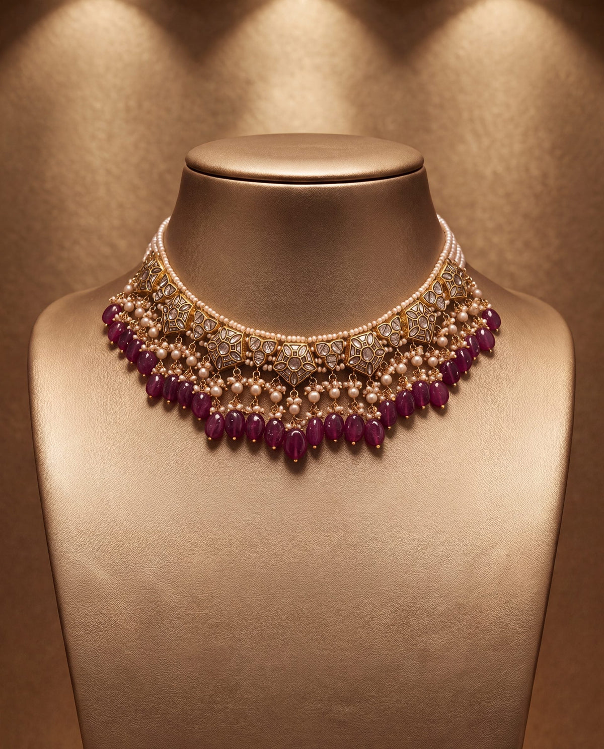 Maahiya Polki Necklace