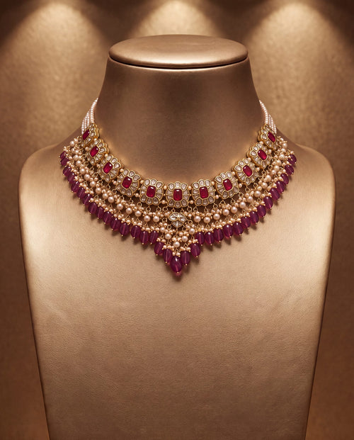 Madhvika Polki Necklace