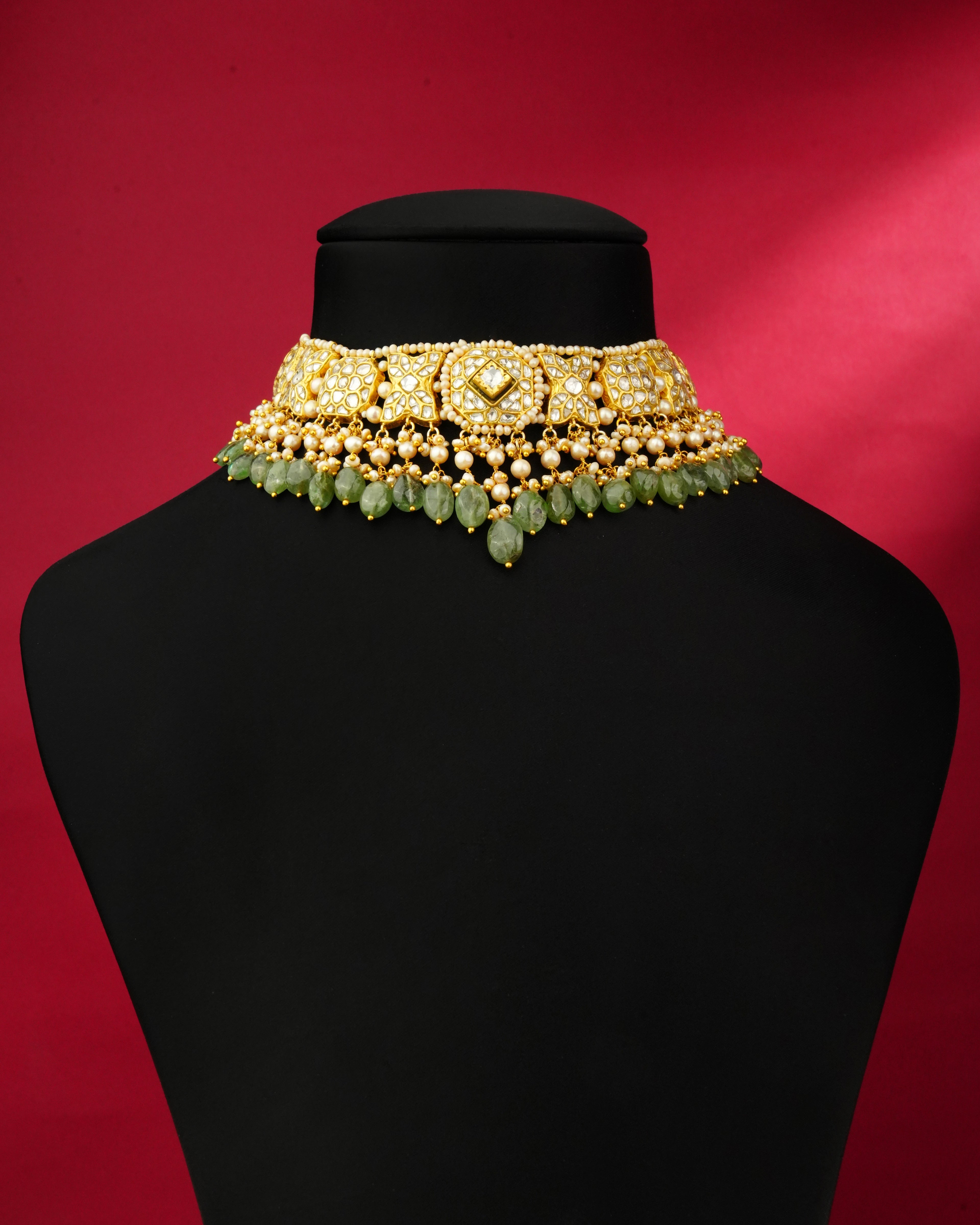 Selene Polki Necklace