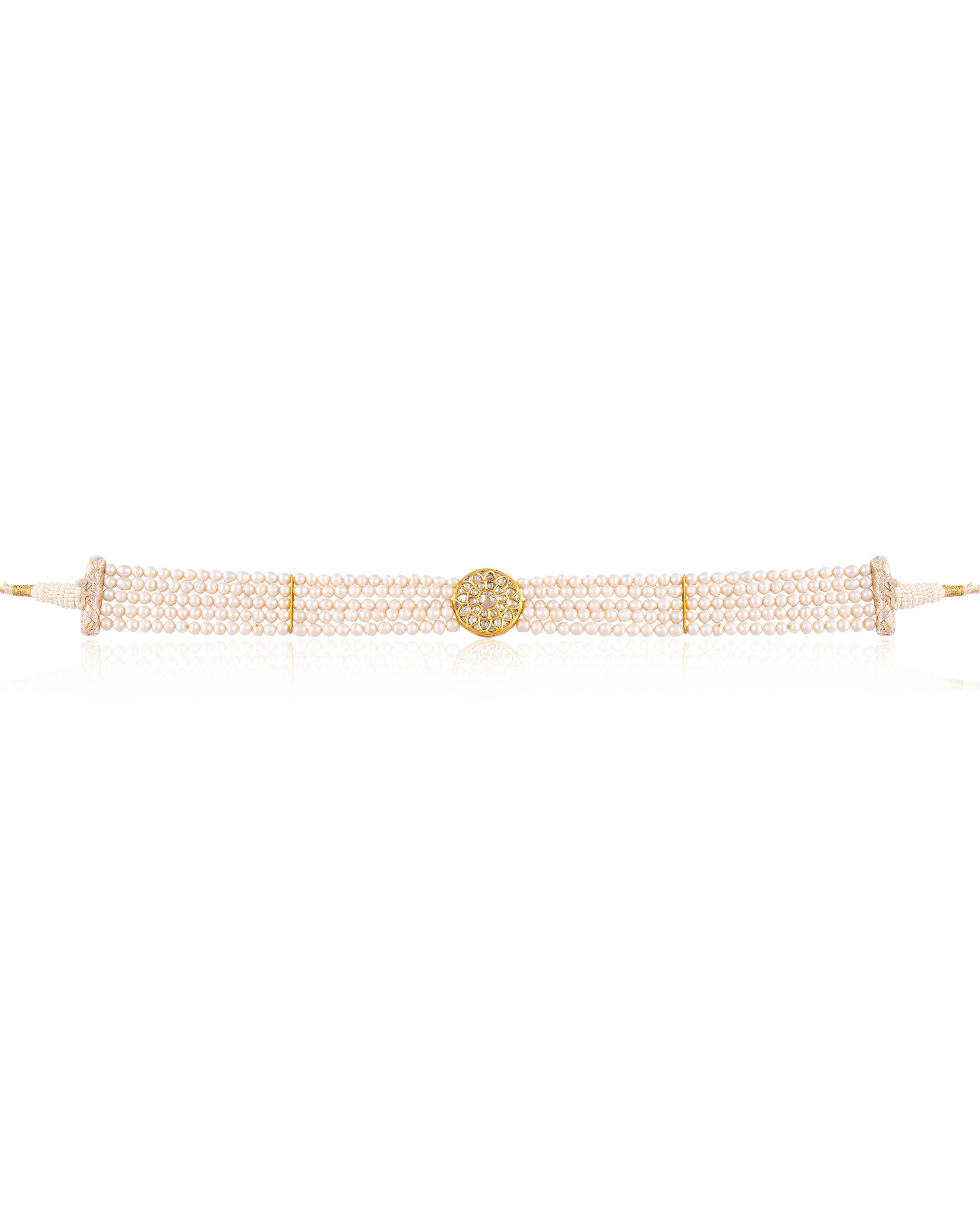 Sheetal Polki Bead Choker