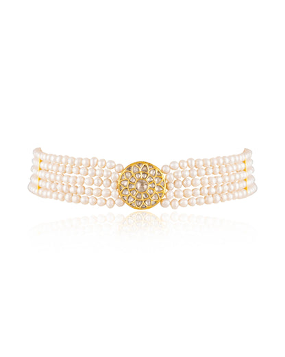 Sheetal Polki Bead Choker