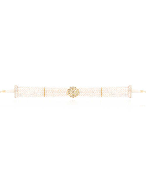 Madhurika Polki Bead Choker