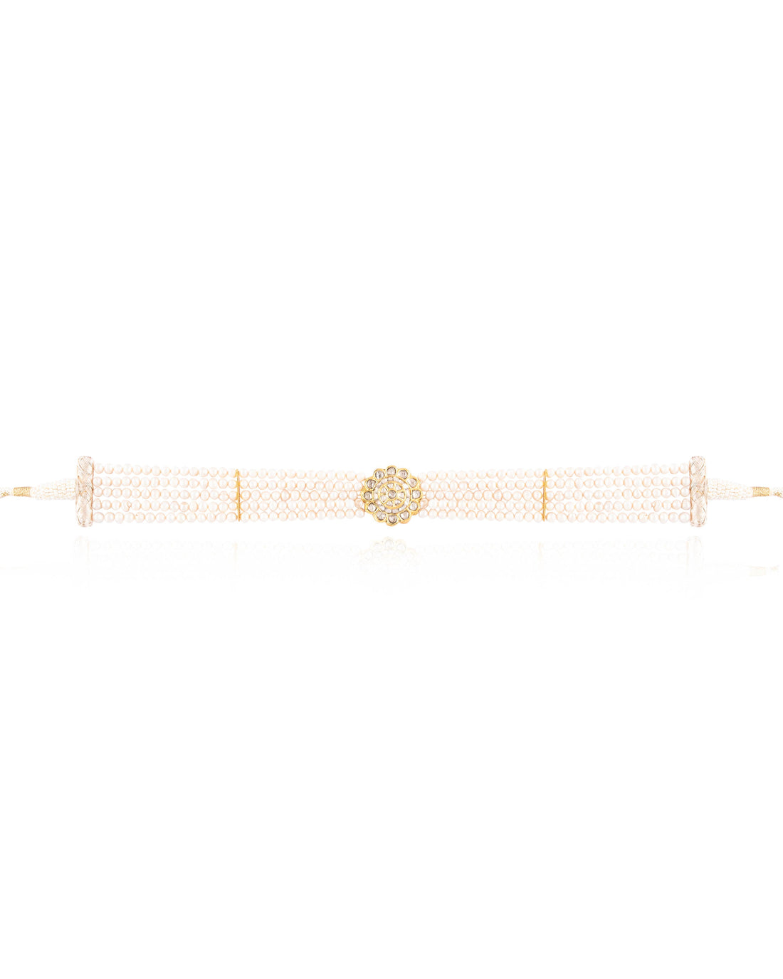 Madhurika Polki Bead Choker