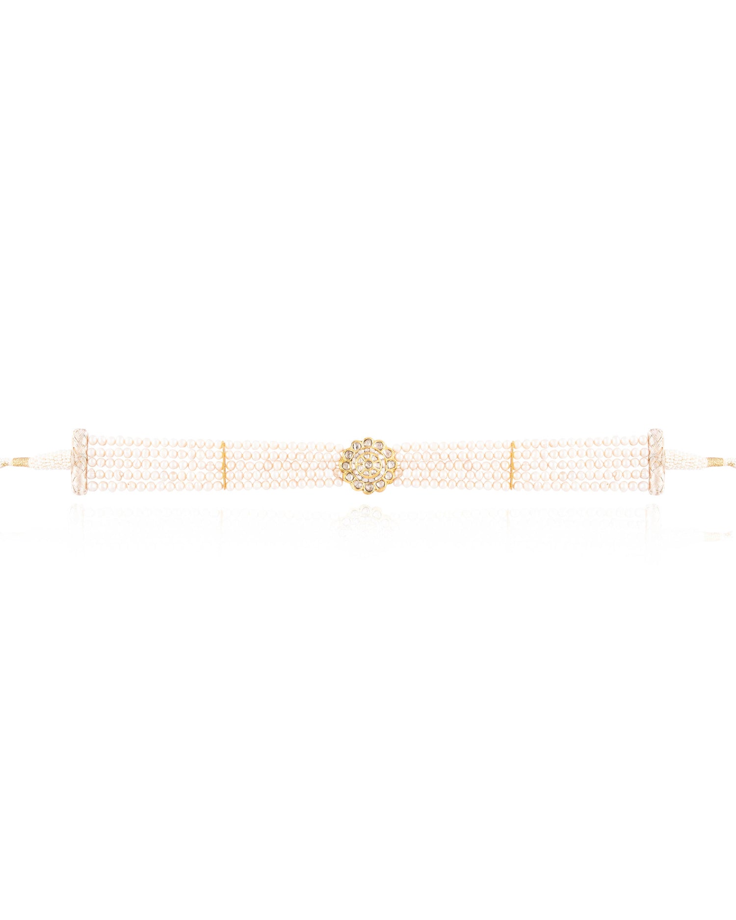 Madhurika Polki Bead Choker