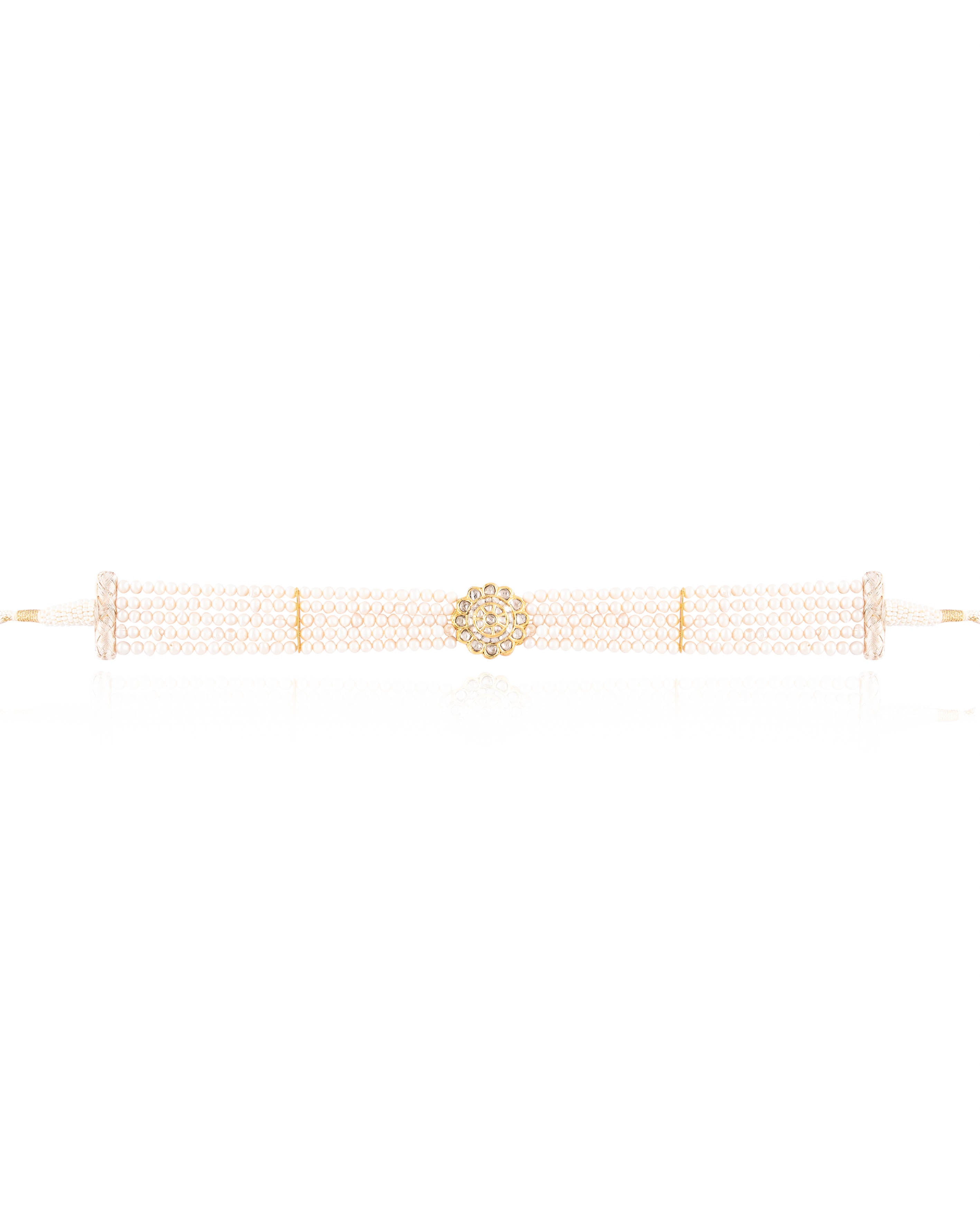 Madhurika Polki Bead Choker