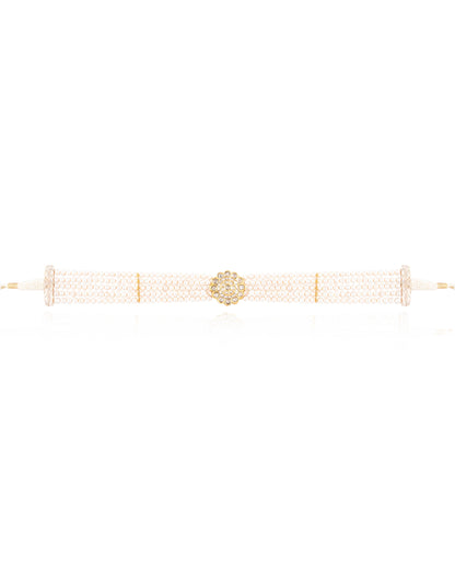 Madhurika Polki Bead Choker