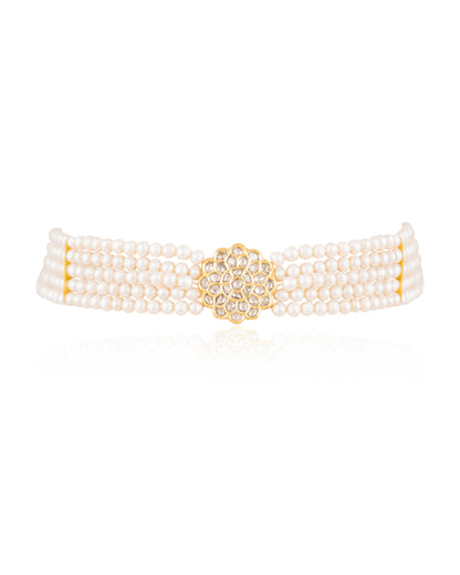 Vanshita Polki Bead Choker