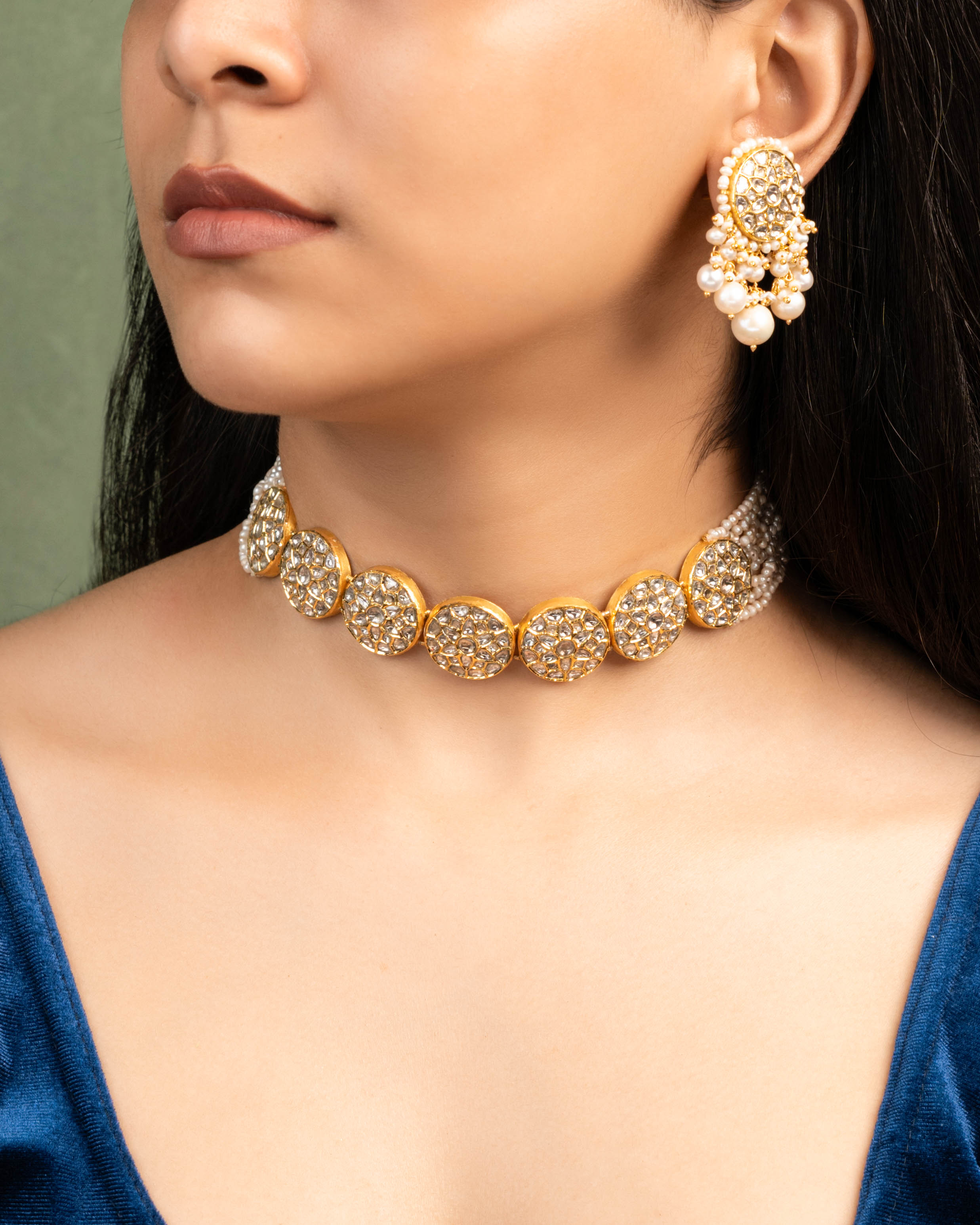 Pritha Polki Choker