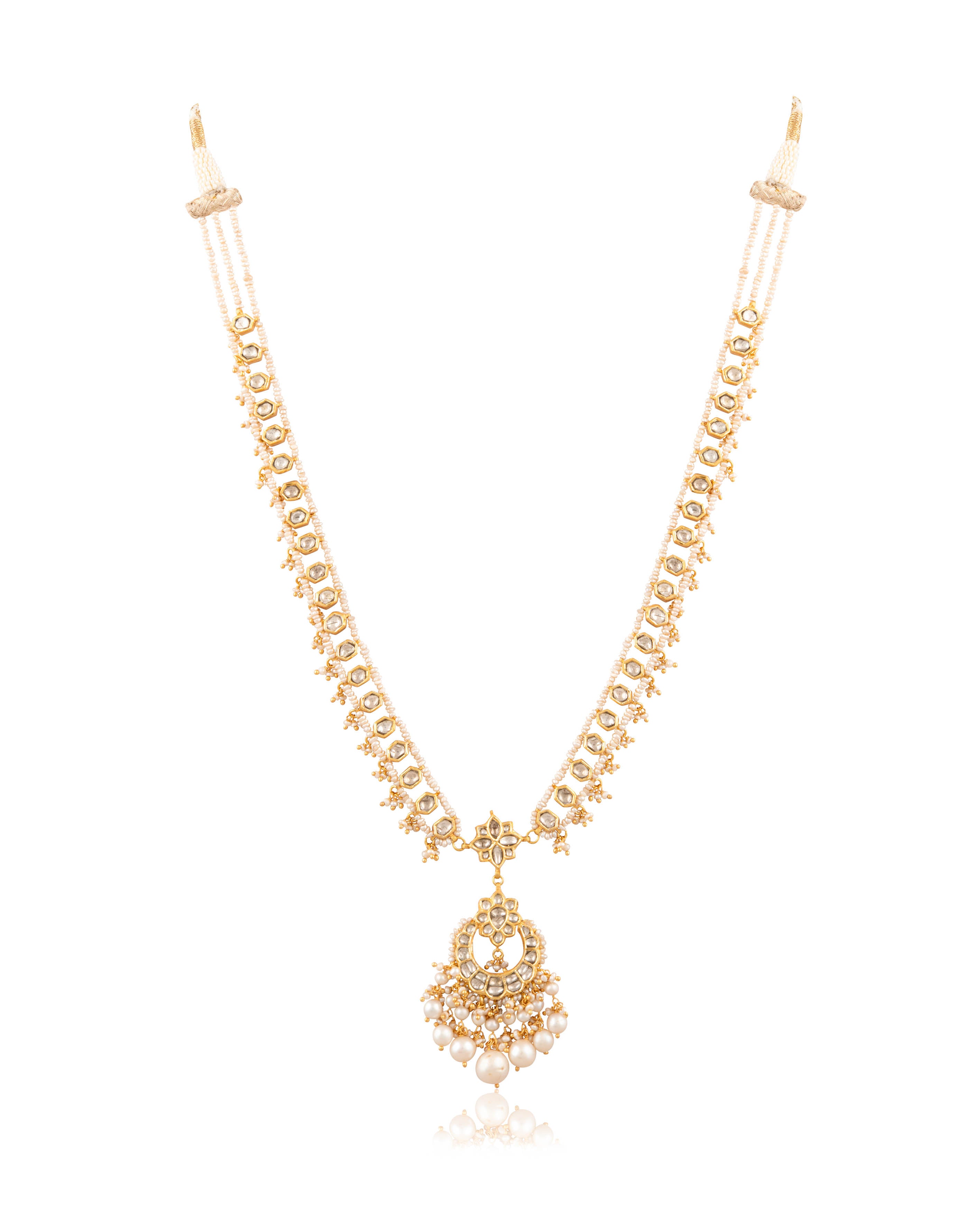 Swati Polki Long Necklace