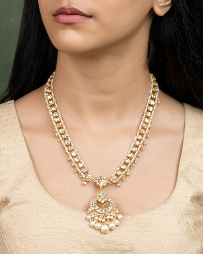 Swati Polki Long Necklace