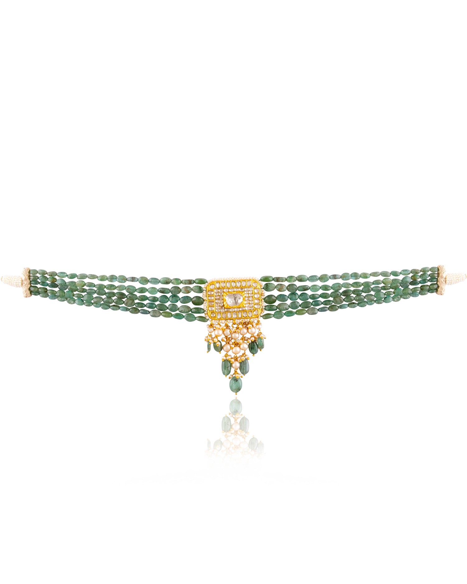 Zoe Polki Bead Choker