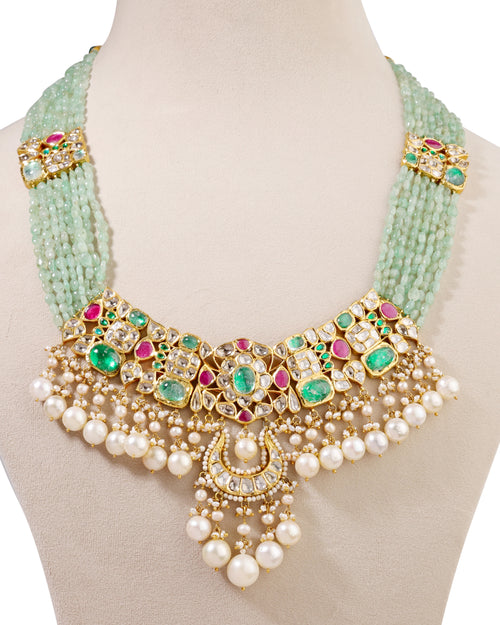 Virika Polki Bead Pendant