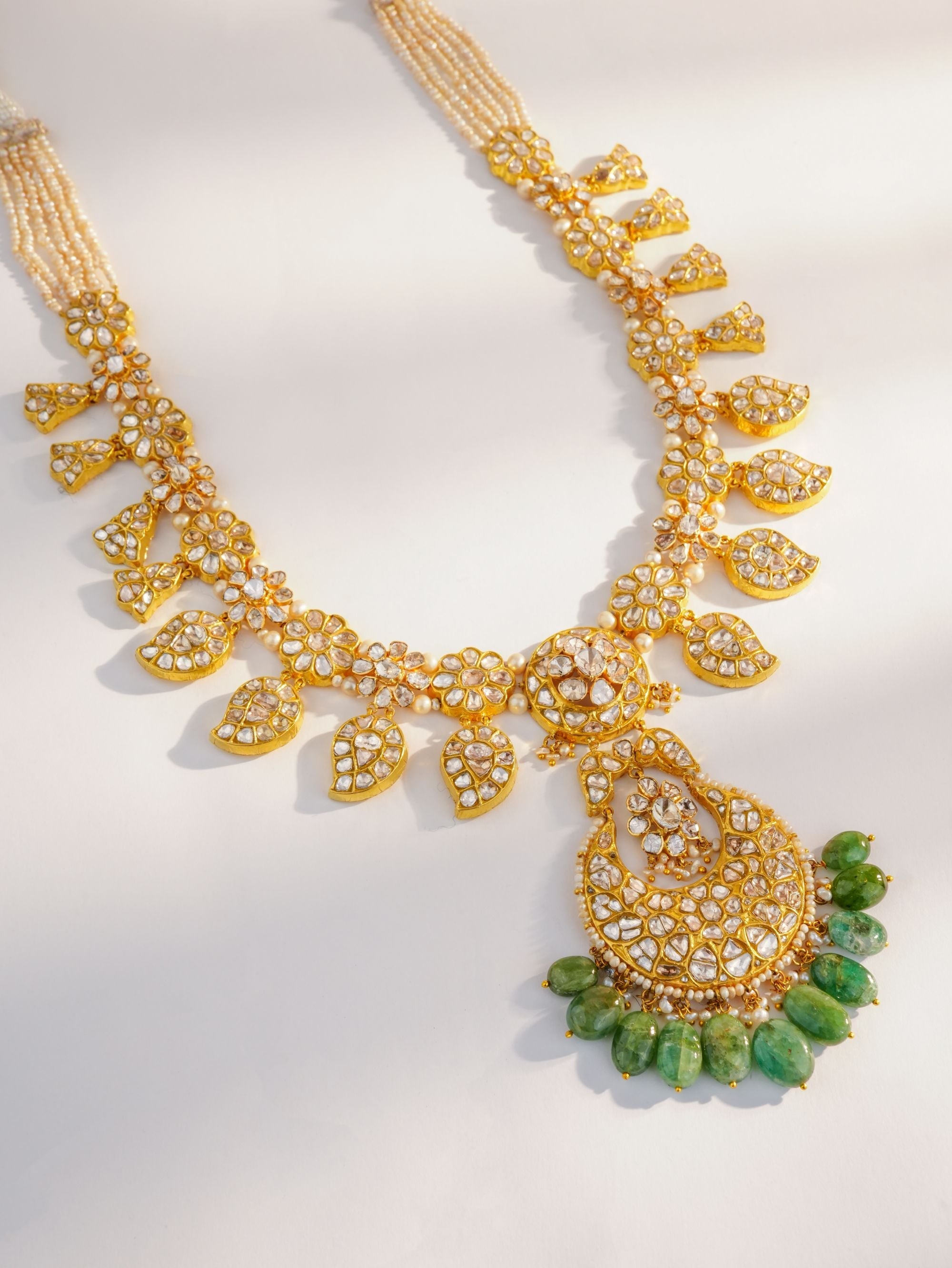 Ruchi Polki Long Necklace