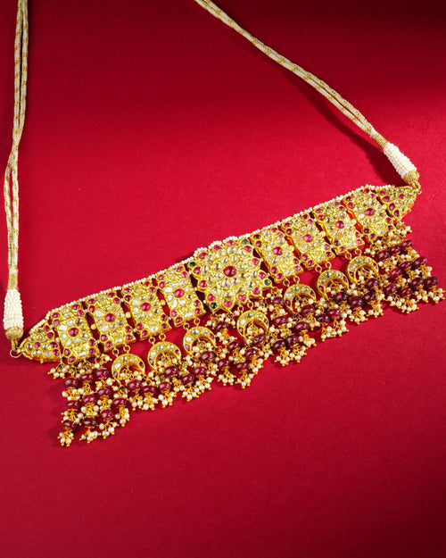 Jinali Polki Necklace - NO ORDERS