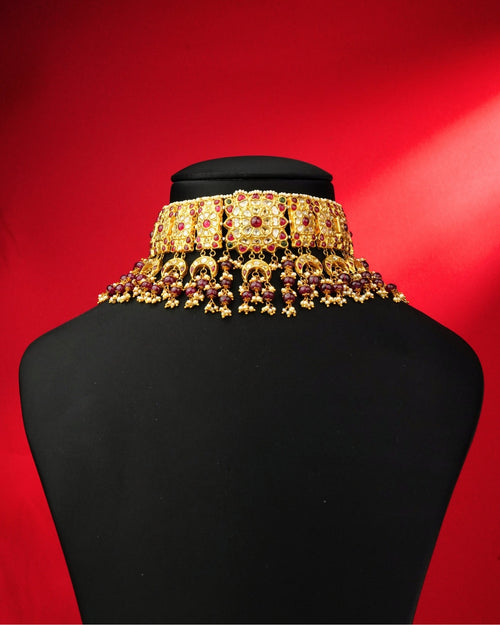Jinali Polki Necklace - NO ORDERS