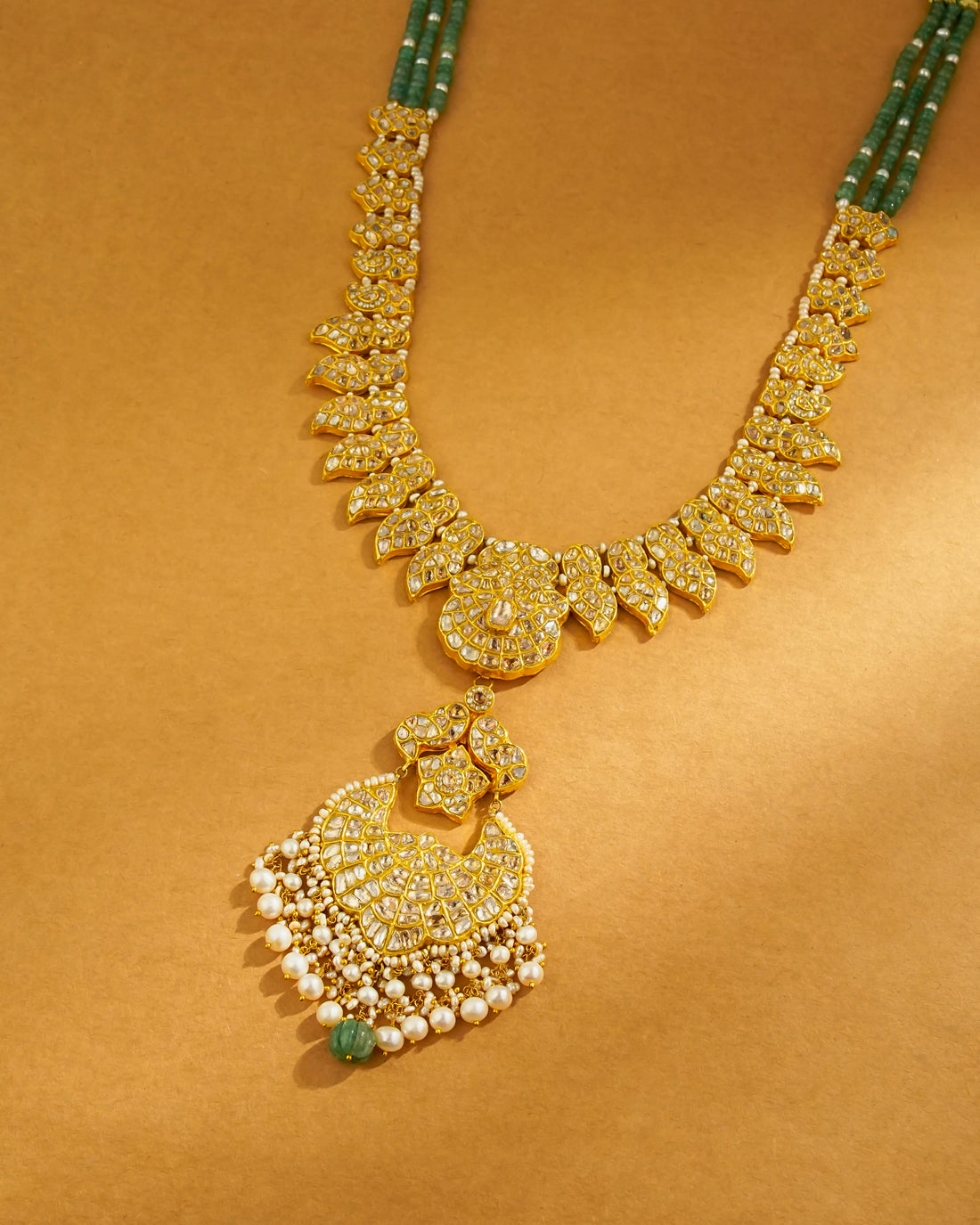 Tanishka Polki Long Necklace - NO ORDERS
