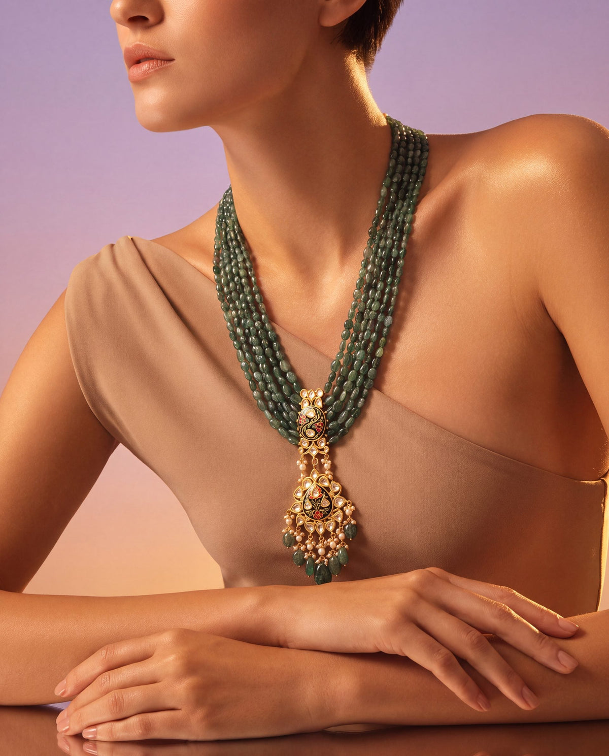 Liza Polki Bead Pendant