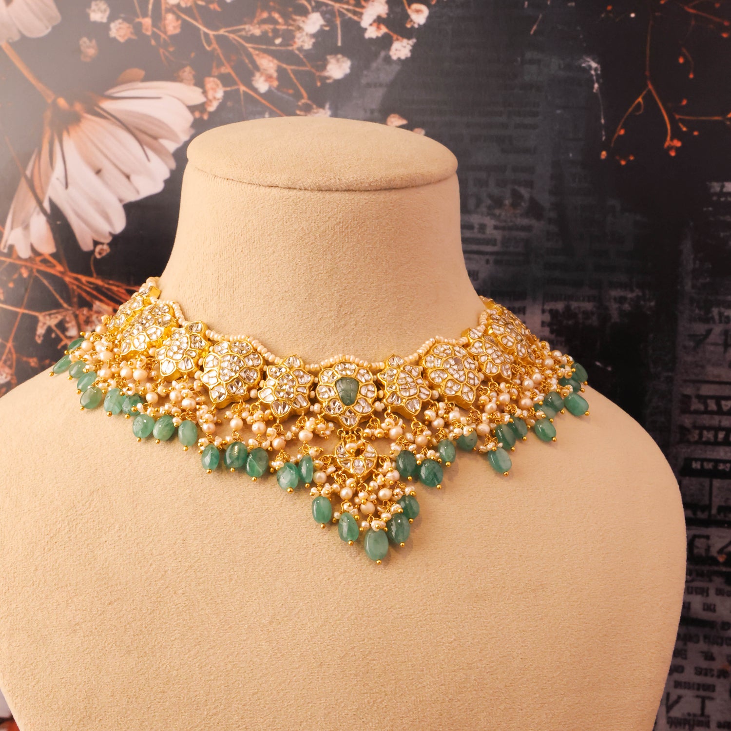 Sahar Polki Necklace