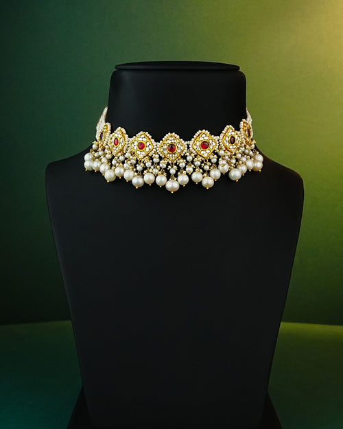 Shobhana Polki Choker