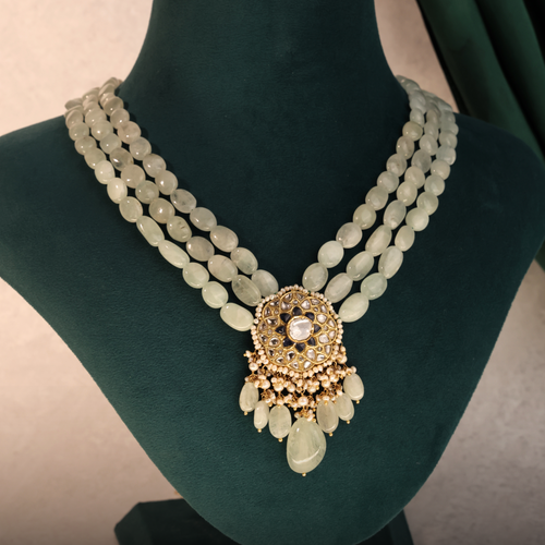 Yasha Polki Bead Pendant