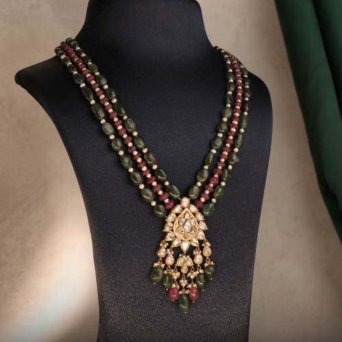 Zoya Polki Bead Pendant