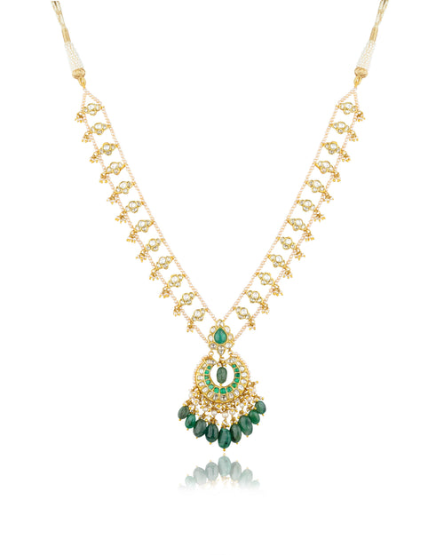 Ekta Polki Long Necklace