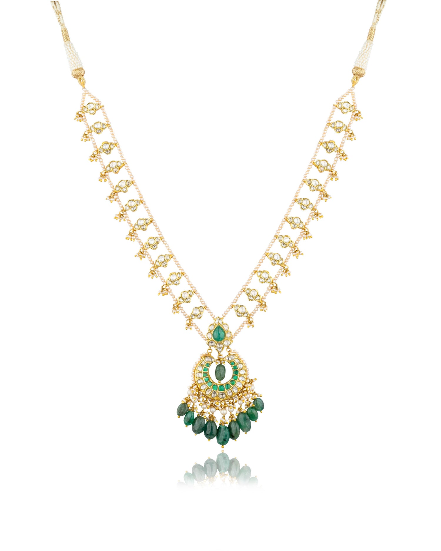 Ekta Polki Long Necklace