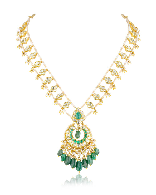 Ekta Polki Long Necklace